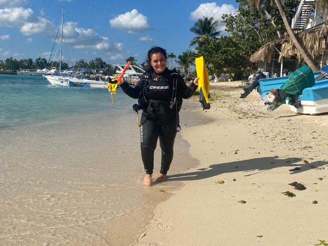 Me after doing some rescue course skills