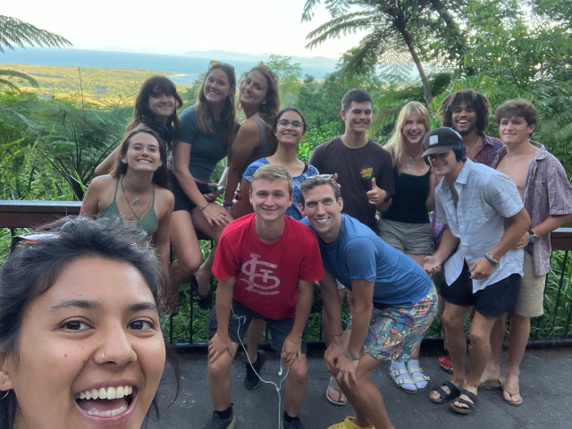 group photo smiles soumya in corner